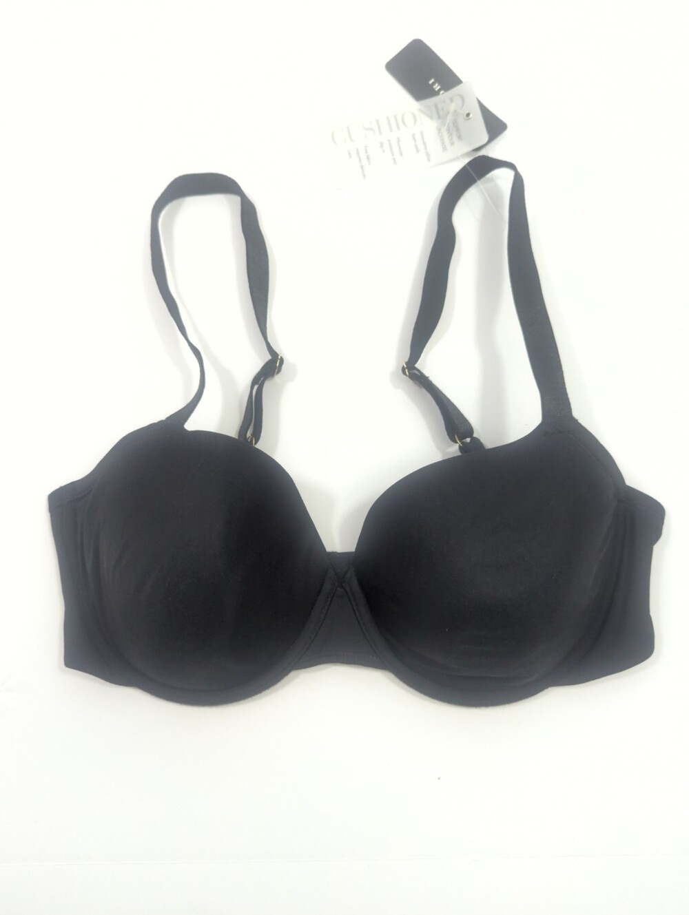 Natori Black Cushioned Comfort Bra New With Tags